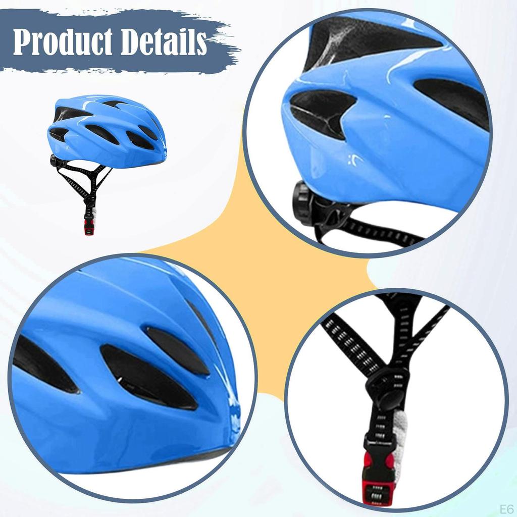 Helmet, Adjustable, Shock-absorbing, Portable, Bike Equipment for Skateboarders And Cyclists