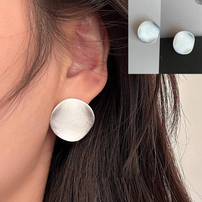 925  Silver CZ Star Moon Asymmetric Hoop Earrings for Women Girls Gold Silver Color Party Jewelry Gifts