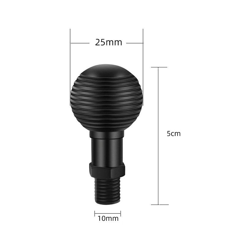 1 inch Ball Head Adapter to M6 M8 M10 Screw for GoPro Mount Motorcycle GPS Phone Car Bracket Insta360 X3 Camera Accessories