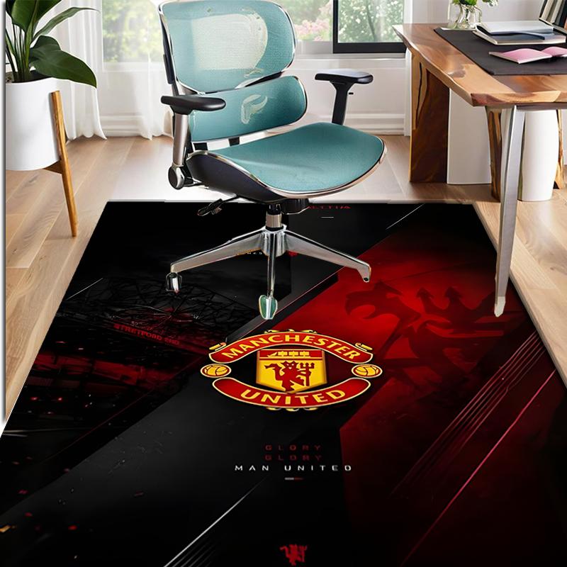 Football team.C Pattern Rug, Indoor/Outdoor Mat, for Picnic, Gameroom, Bedroom, Office, Living Room, Home Decor Carpet, Birthday Gift