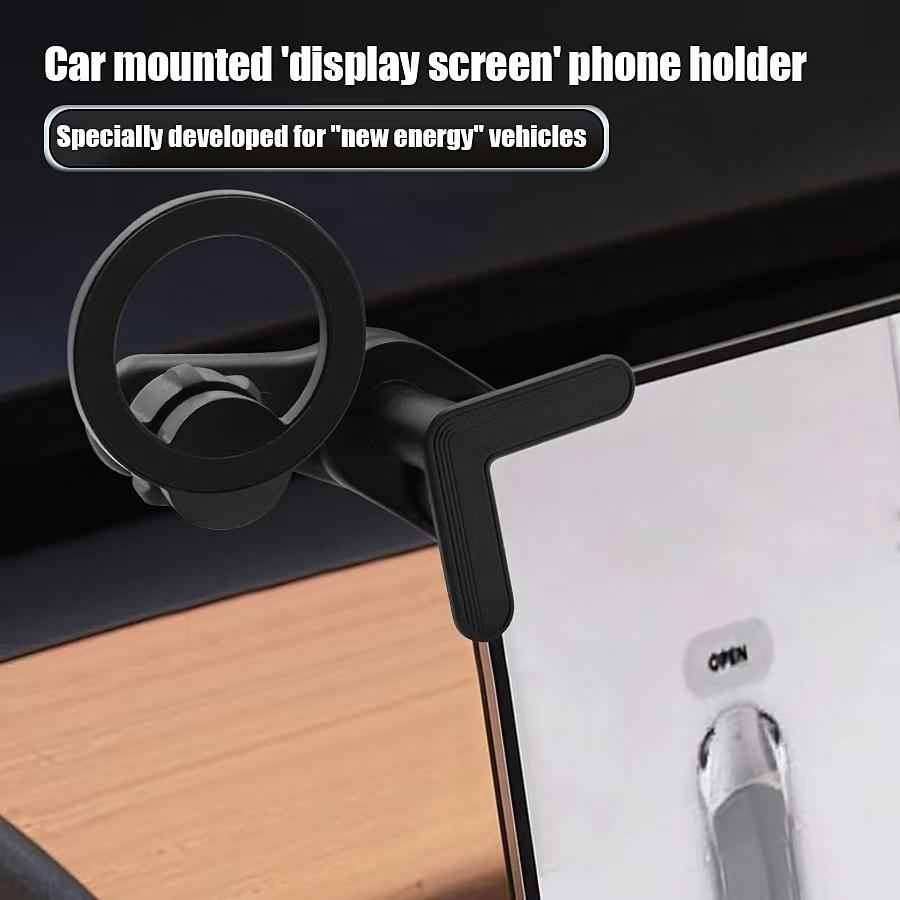 2025 New Magnetic Phone Holder Car Screen Extension Bracket For Tesla Floating Screen