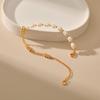 Double Layer Natural Freshwater Pearl Handmade Copper Chain Bracelet For Women