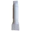 Flexible PE Downspout Extender Extendable Round Drain Pipe for Outdoor Lawn Patio Rainwater Drainage