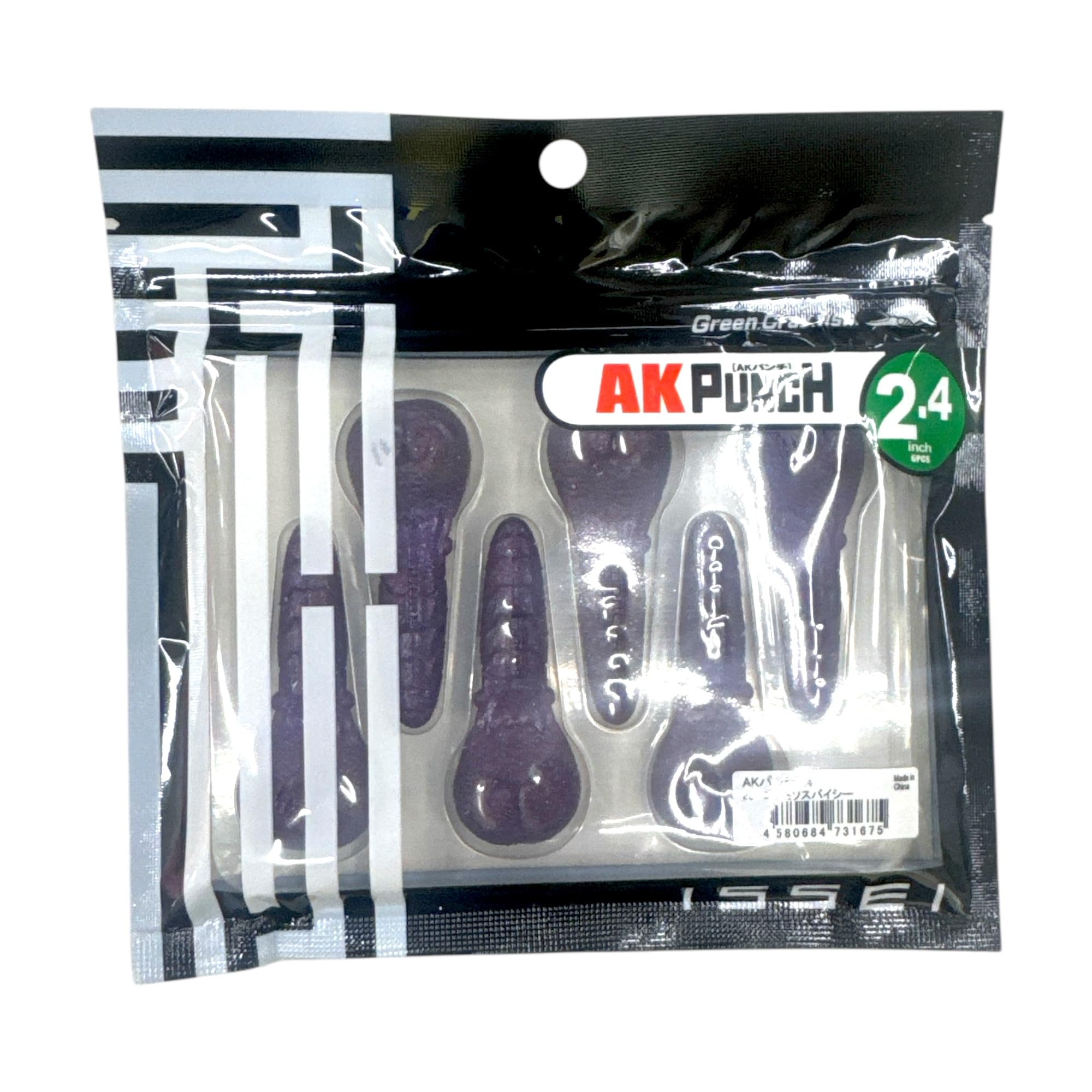 Issei AK Punch 2,4 дюйма #61 Креветка Мисо Пряный 2.4 inch
