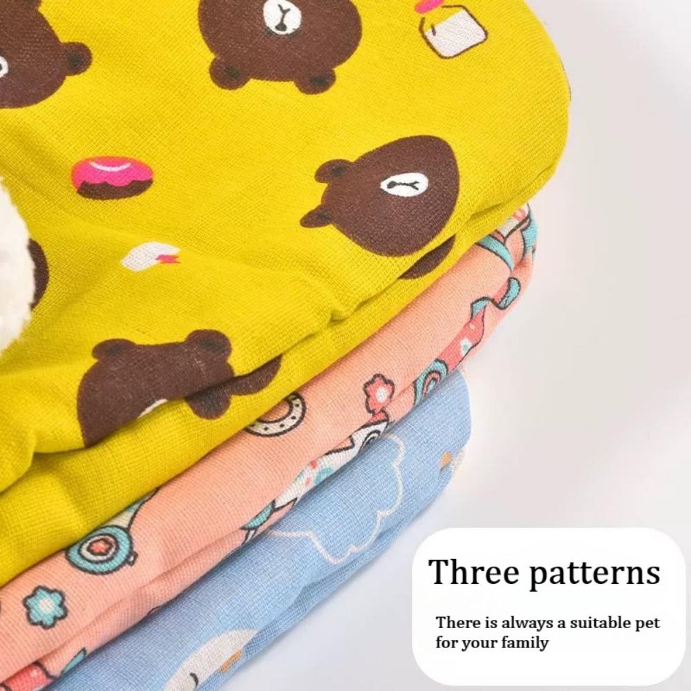 Cat Sleeping Bag Cat Nest Lamb Wool Material Winter Warm Pussy Sleeping Bag Semi Enclosed Design Kitten Nest Cartoon Pet Supplie