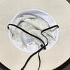Solid Color Fisherman Hat Breathable Outdoor Cap Windproof Bucket Hat  Sunshade Use