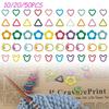 10/20/50pcs New Alloy Knitting Locking Markers Stitch Crochet Latch Knitting Tools Needle Clip Hook DIY Weaving Tool Mixed Color