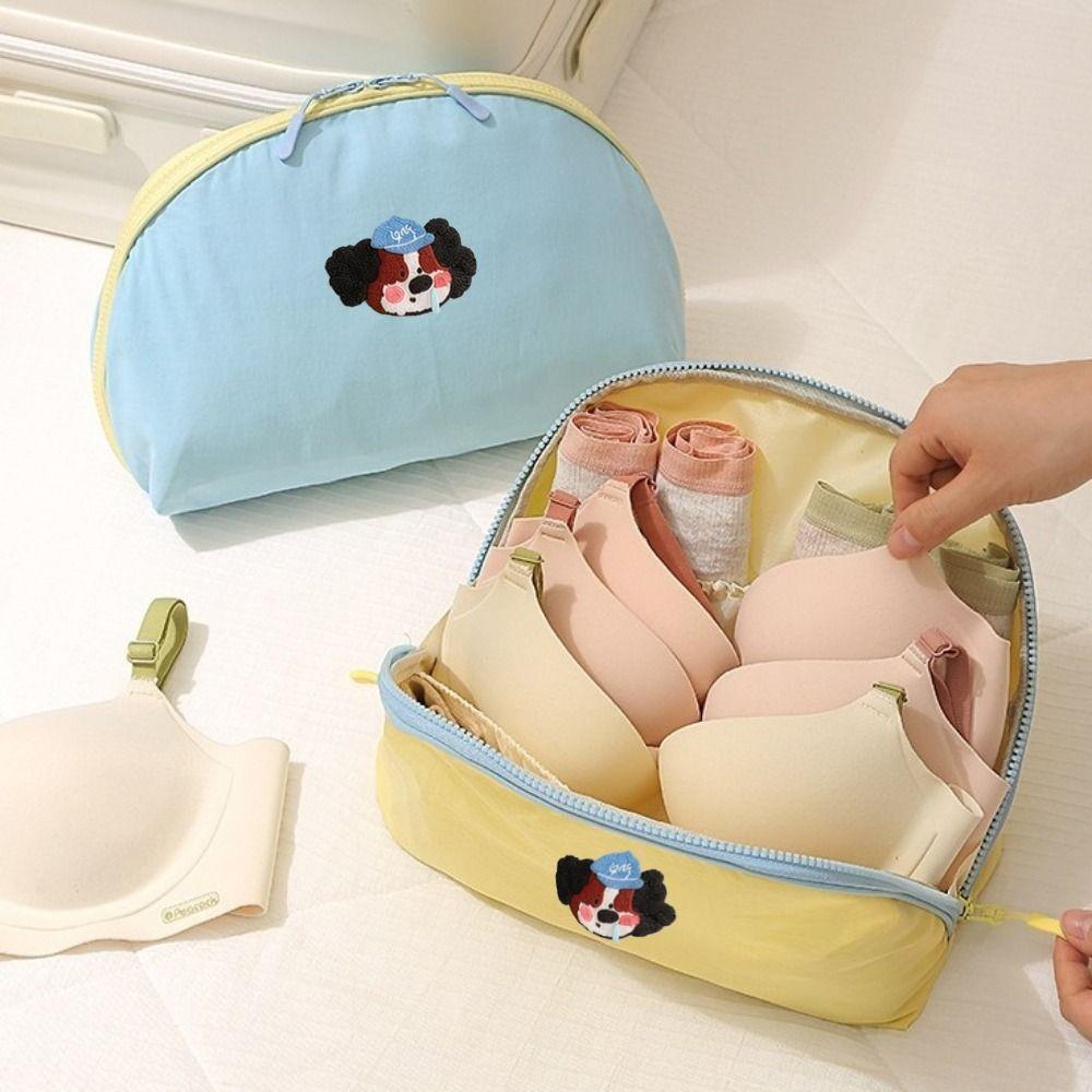 Cartoon Underwear Packing Cube Large Capacity Intimate Clothes Bag Bra Storage Bag Travel Use