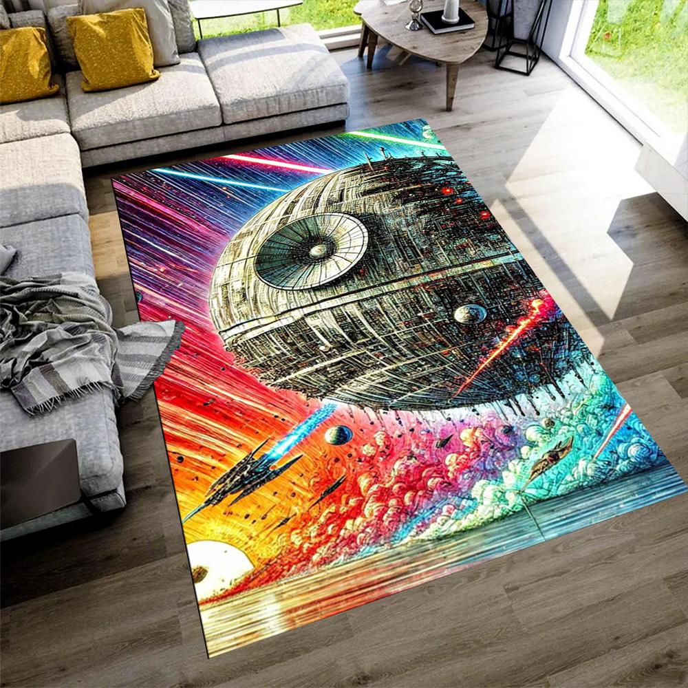 Star Wars Carpet Design for Playrooms Game Room Balcony Study Room Anti-slip Rug Office Home Decor Birthday Christmas Gift