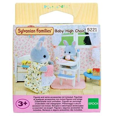 Sylvanian Baby Dining Chair Props, 1 Set, Korean Popular Toys