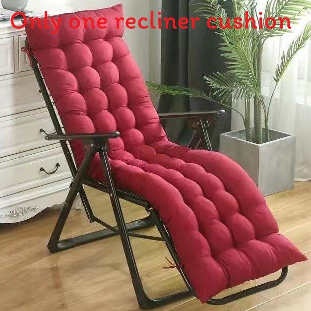 Büro-Sesselkissen mit dicker Baumwollfüllung für Faulenzer-Stühle und Winterkomfort