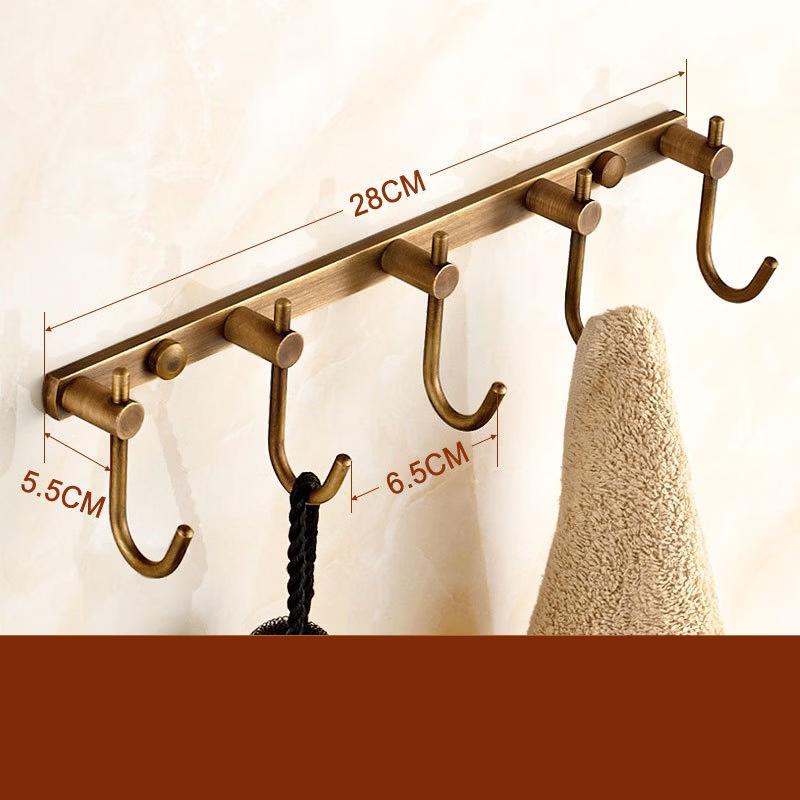 

cmaos Antique Copper Bathroom Shelf