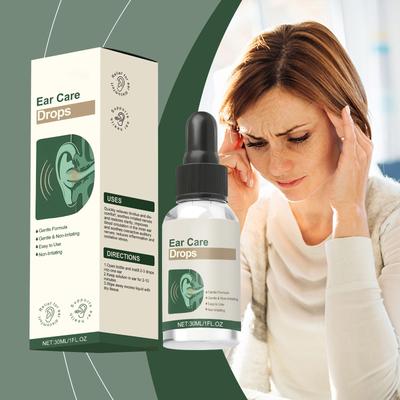 Tinnitus Relief Drop Earwax Cleaning Care Drop Tinnitus Relief  Patches , Ear Tinnitus Relief For Relieves Tinnitus, Earwax Cleaning Care Drop 30ml