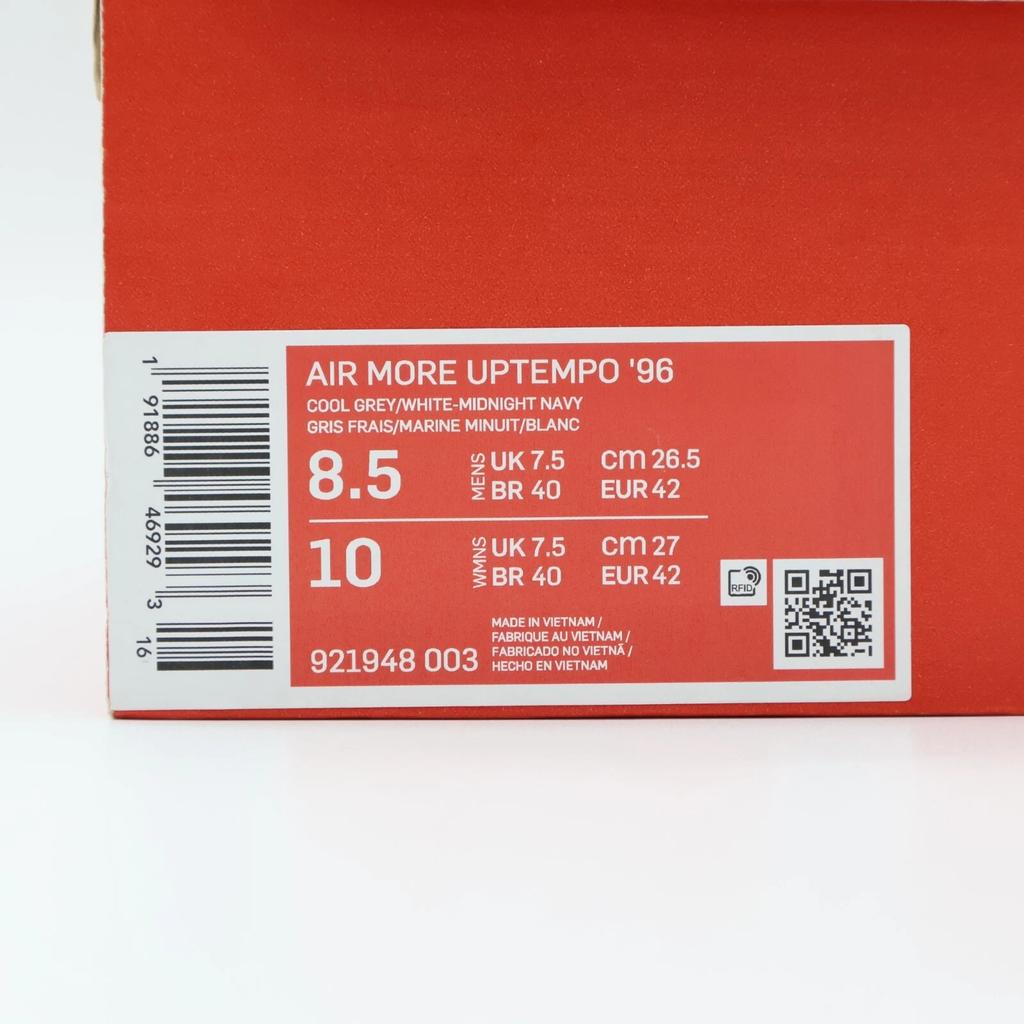 921948-003 Nike Air More Uptempo Cool Grey Midnight Navy (Men's)