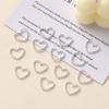 Korean Heart-Shaped Ring: Shiny DIY Jewelry & Accessories for Dolls, Clothing, Headdresses, Earrings