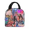 Katys Perrys The Lifetimes Tour 2025 Y2K Insulated Lunch Bag for Women Office Cooler Thermal Food Box Tote Lunch Boxes Container
