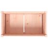 Plant Pot 90x50x70 Cm Solid Douglas Fir Wood