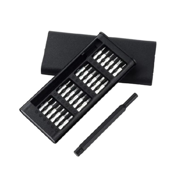 

Multipurpose 24 Piece Small Magnetic Screwdriver Set with Storage Box for Phones and Tablets Laptops Watches Repair Kits