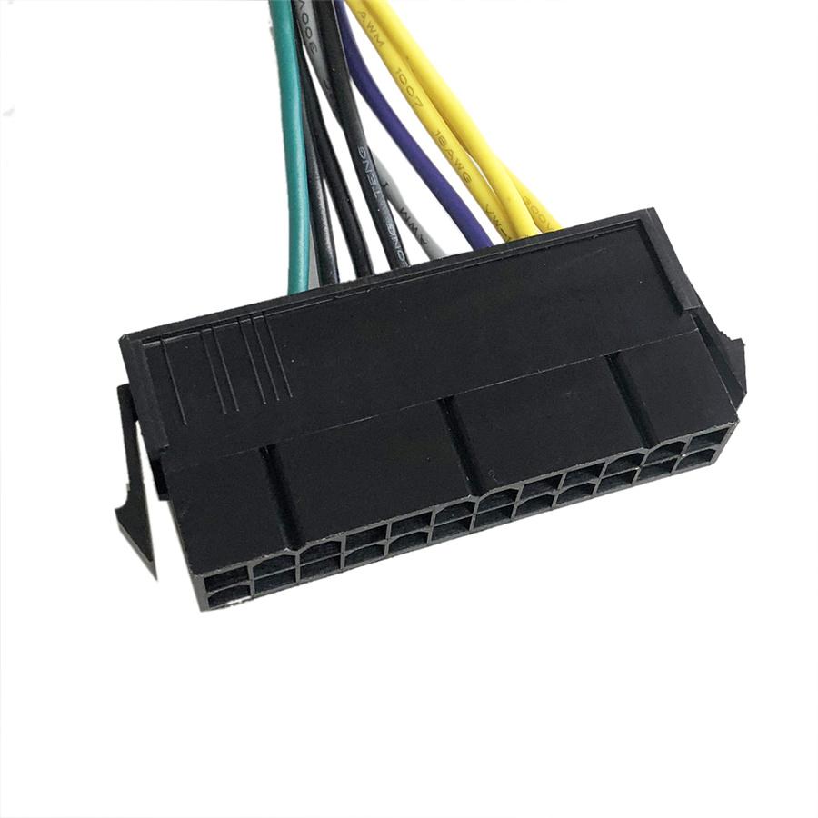 12" 24-Pin To 8-Pin 18AWG ATX Power Supply Adapter Cable for Dell Computers - New