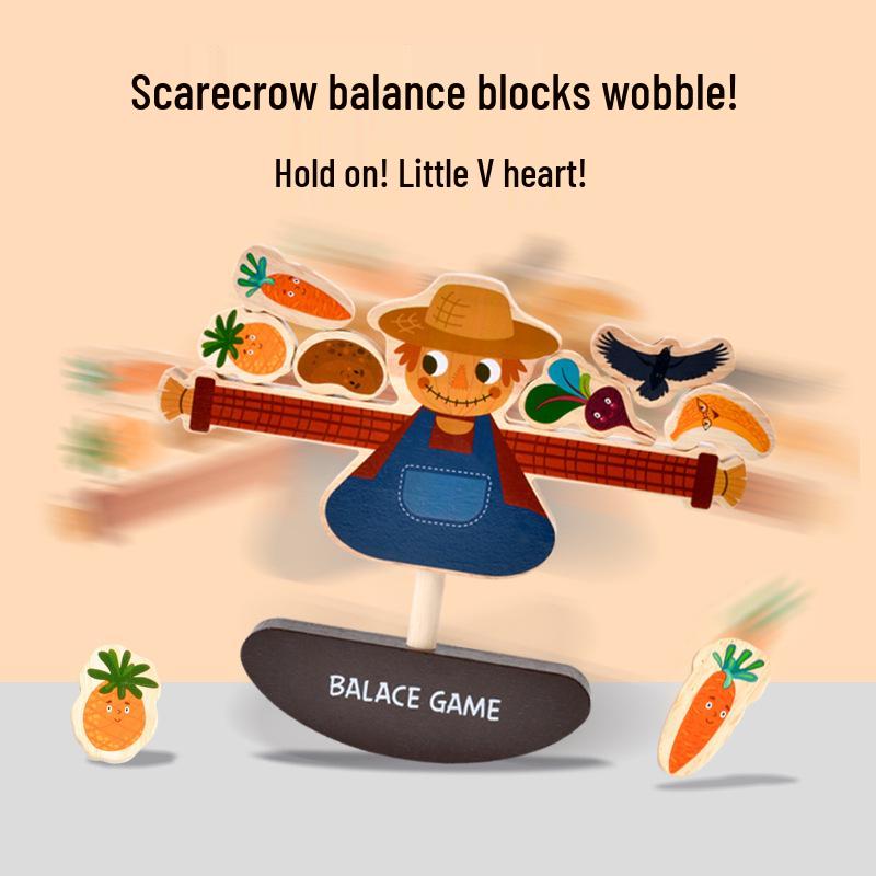 Large Wooden Inset Puzzle Blocks for Children's Cognitive Development