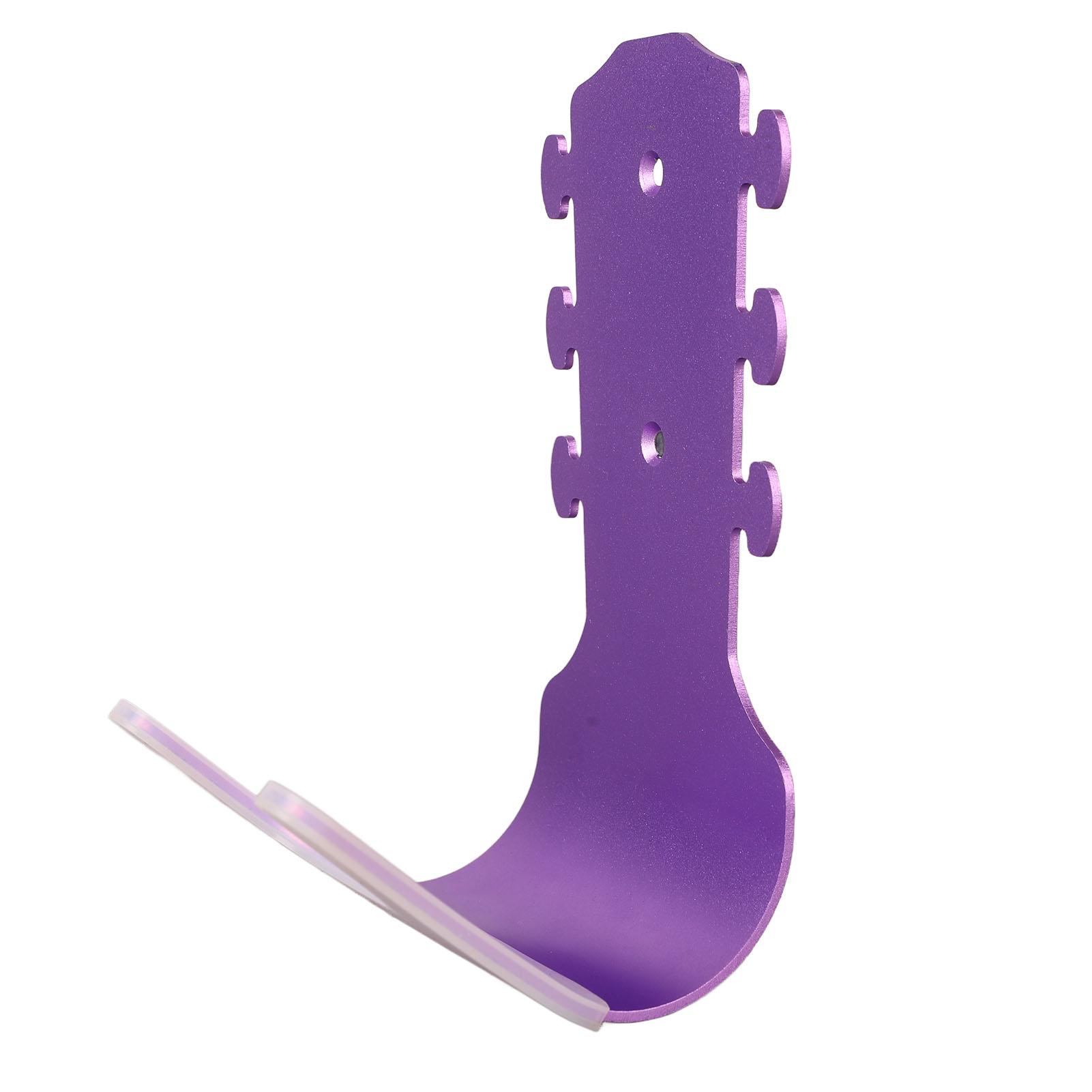 

Guitar Wall Mount Holder Hanger Hook Metal Violin Display Stand Slot Skateboard Rack for Bass