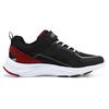 Skechers Comfortable Versatile Trendy Outdoor Low-Top Running Shoes Kids sneakers Black Red 405274L-BKRD