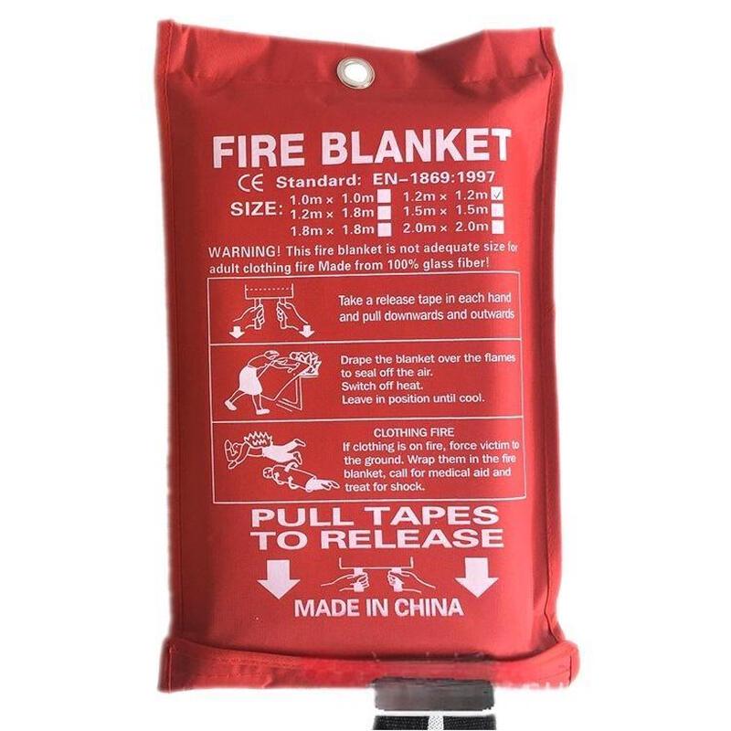 Qianyu Glass Fiber Fire Blanket 3.0m x 3.0m