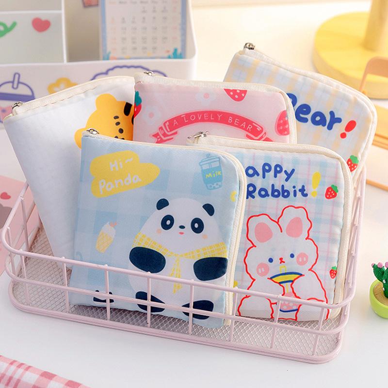 Tampon Storage Bag for Women, Sanitary Pad Pouch, Napkin Cosmetic Bags, Ladies Makeup Bag, Girls Tampon Holder Organizer