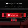 Car Mobile Phone Holder Air Outlet Bracket Accessories For Peugeot 308 408 5008 208 2008 3008 Landtrek Rifter 508 301 108 608