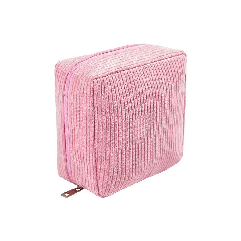 Toiletry Bag Sanitary Pad Pouch Pad Pouch Cute Cosmetic Storage Pouch Women Small Makeup Bag Cable Case