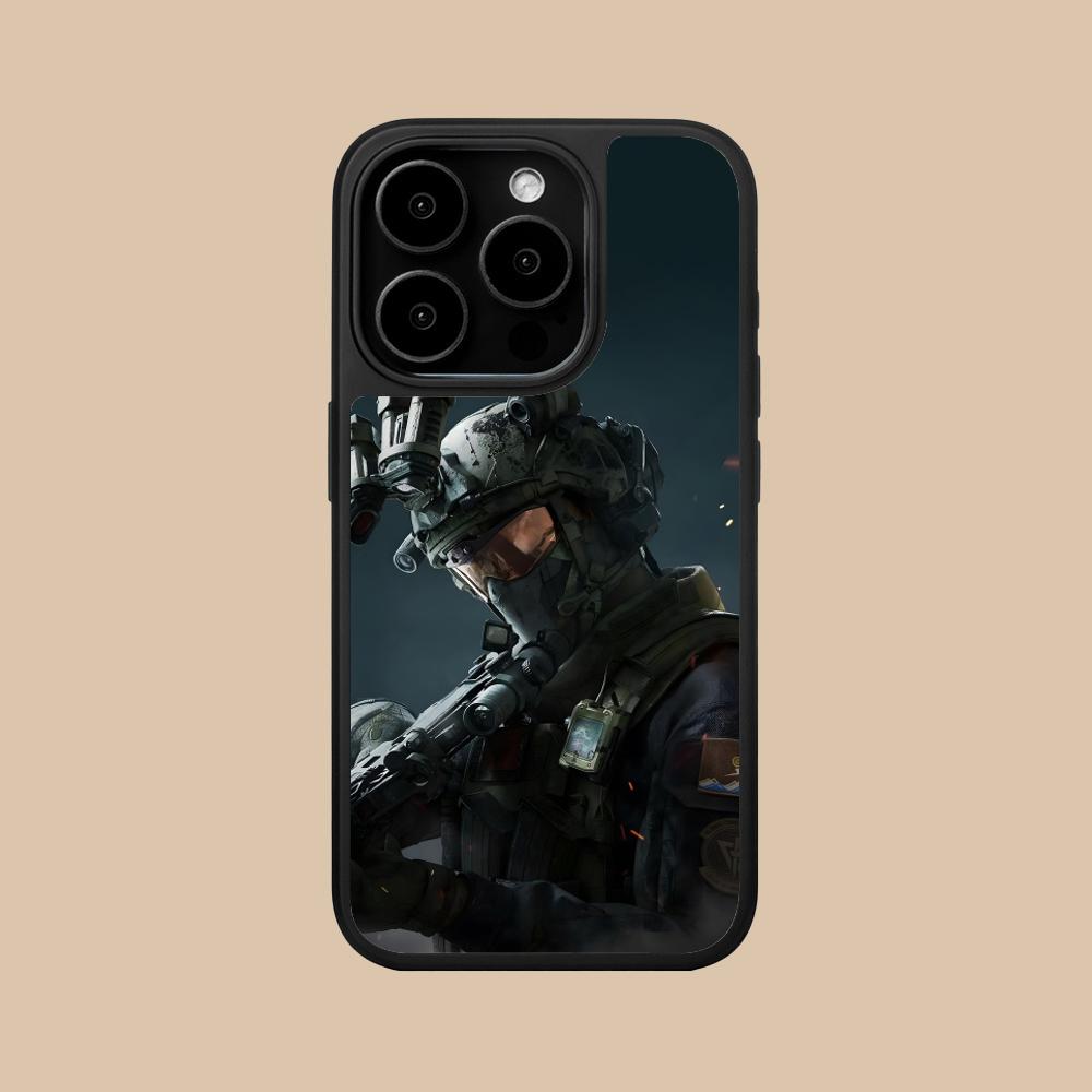 Game Delta Force Matte Surface  Mobile Phone Case for iPhone 17 16 15 14 13 12 11 Air Pro Max Plus Colorful Cover