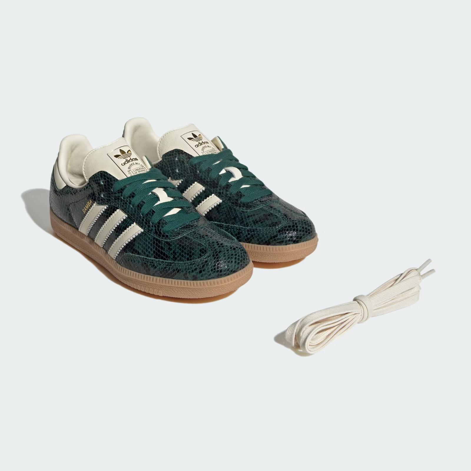JR8848 adidas Originals Samba OG Змеиная кожа Колледж-зеленый (Мужской) 10