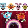 2026 World Of Gumball Plush Game Merchandise Darwin Anais Pearl Cat Stuffed Doll Creative Toy Festival Gift For Kids