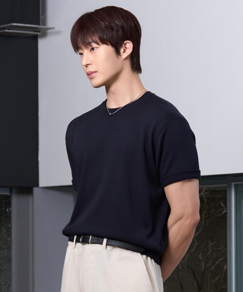 HYOJI 26 Ss Washable Linen Round Crop Knit (6 Colors)