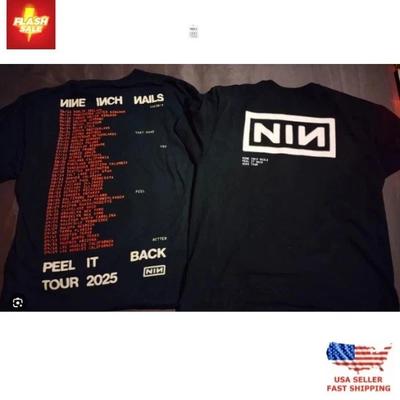 Nine Inch Nails Peel It Back Tour 2025 T-Shirt Nachdruck