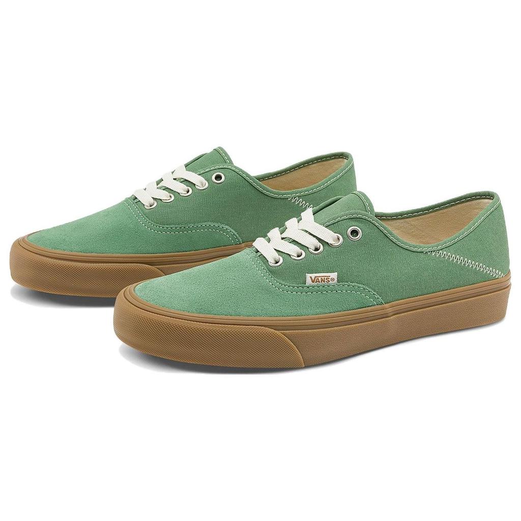 Vans Authentic Series Salt Wash Vr3 Sf Low-Top Skate Shoes Unisex Sneakers Green Brown VN0A4BX5Y7V