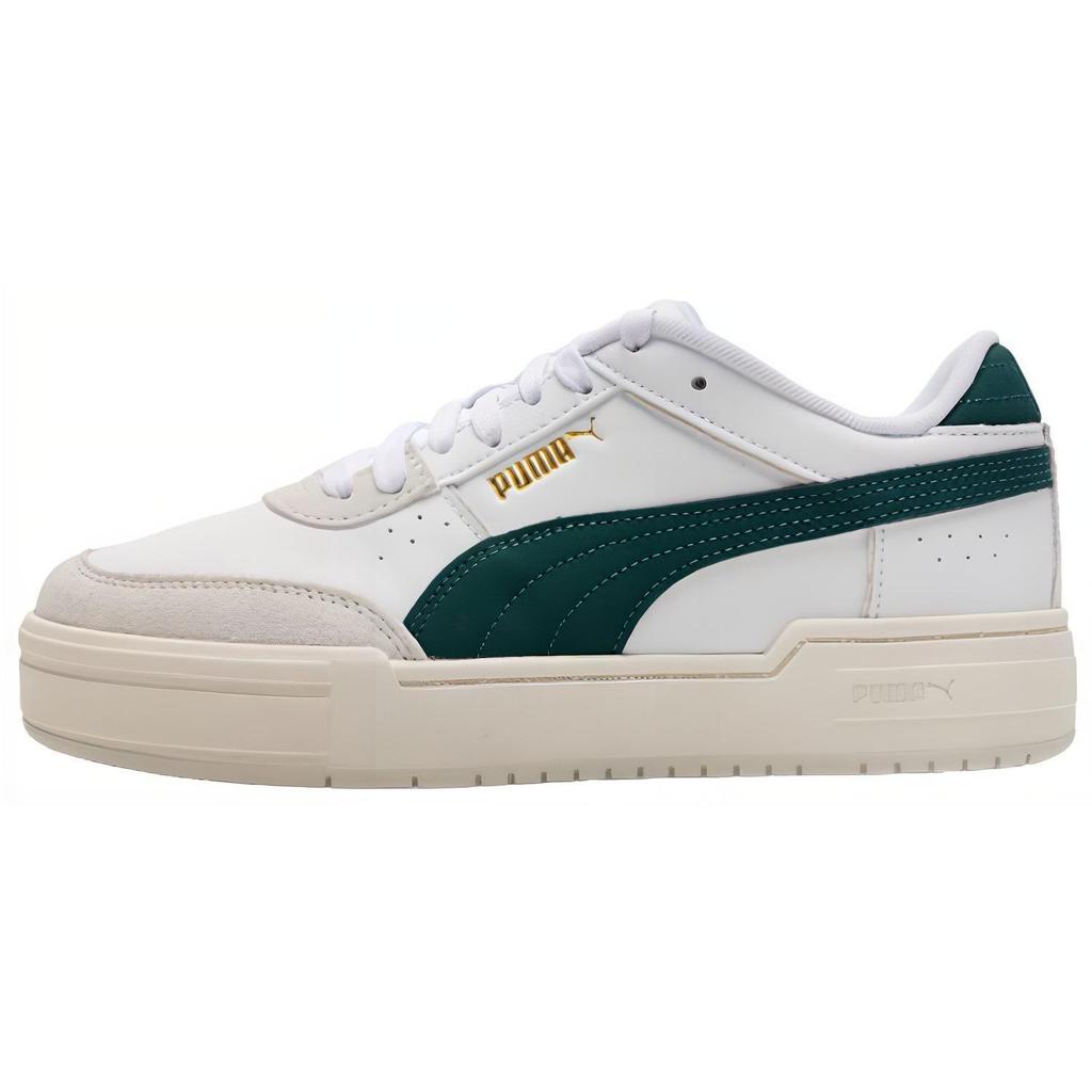Puma Ca Pro Comfortable Durable Breathable Low-Top Sneakers Unisex Sneakers White 393445-01