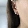 Silver Earrings with Cubic Zirkonia (2207634)