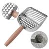 Stainless Steel Pet Waste Shovel 2 In 1 Toilet Garbage Picker  Pet Waste Management