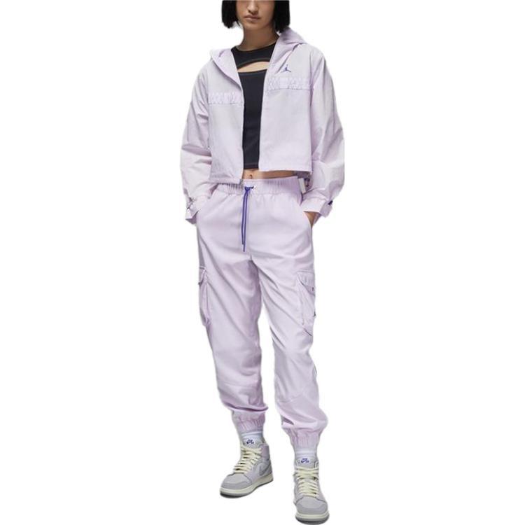 Jordan Jackets Women's Micro Grape Purple Hooded Moderate Other DX0457-509