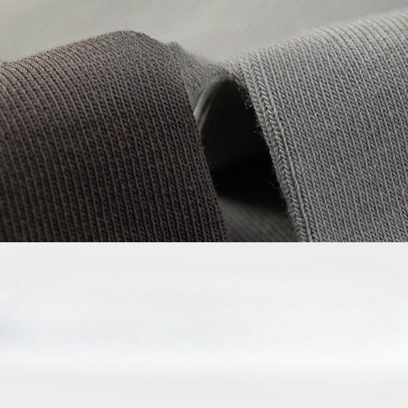 Autumn and Winter Men's Black Business Socks, Men's Socks, Pure Cotton Sweat-absorbing and Deodorizing Mid-calf Socks, Antibacterial Long Calf
