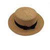 Korean Summer Men's and Women's Top Hats Straw Hats Sunshade Sunscreen Hats Beach Vacation Travel Hat