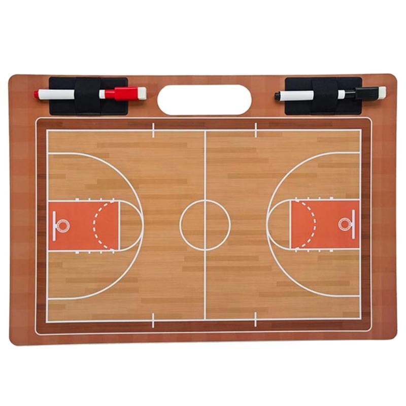 Tactic Board Dry Erases Board Football Coaching Board for Coaches with 2 Markers