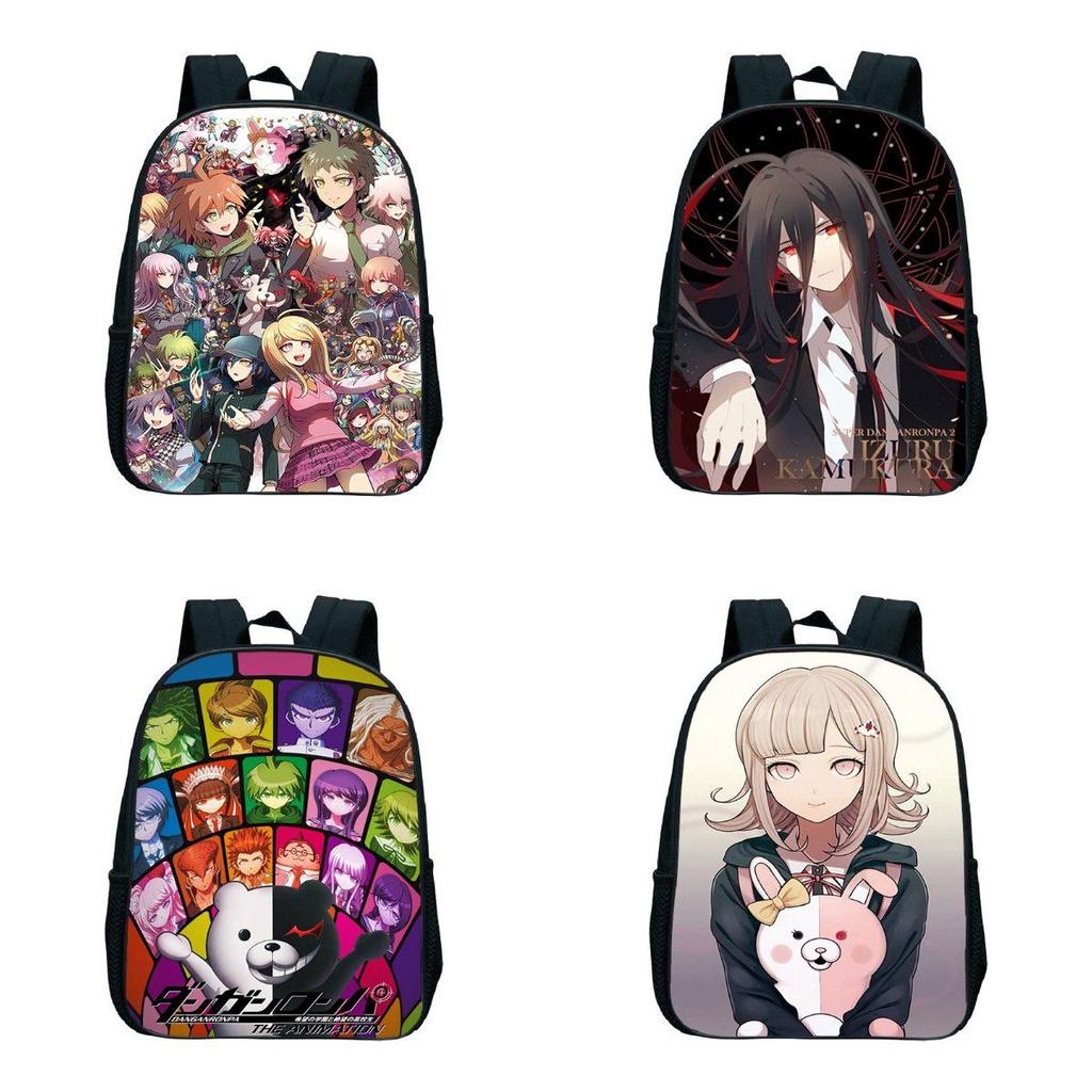 Trendy Danganronpa Anime Backpack High Capacity Waterproof Breathable Shockproof Perfect For Men And Women