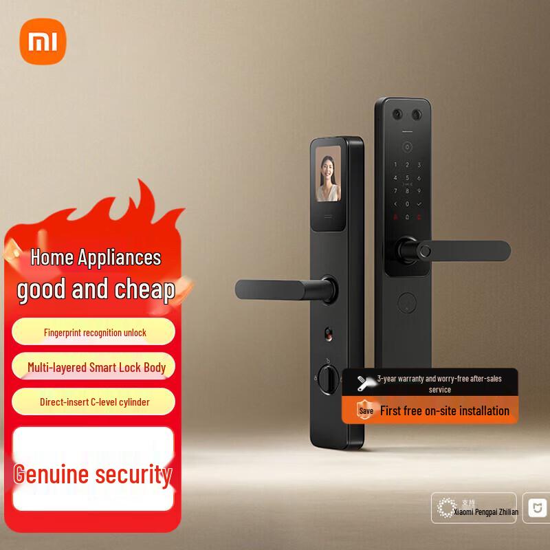Xiaomi E30 Smart Door Lock with Large Screen Peephole