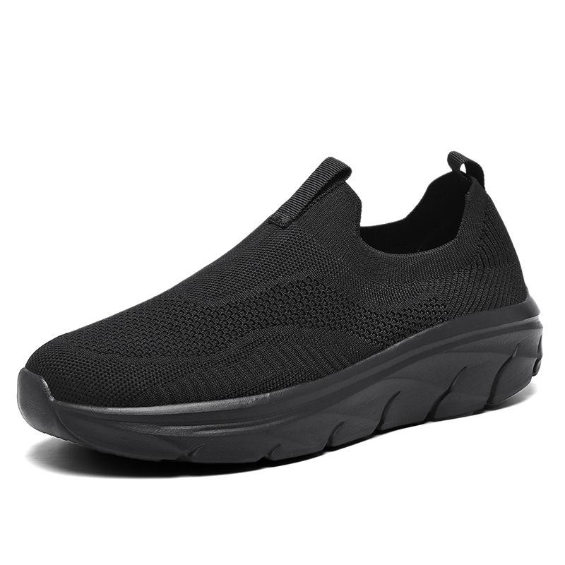 Men Lightweight Mesh Comfortable Flat Casual Walking Shoes Slip-on Unisex Sneakers for Men and Women Running Shoes
