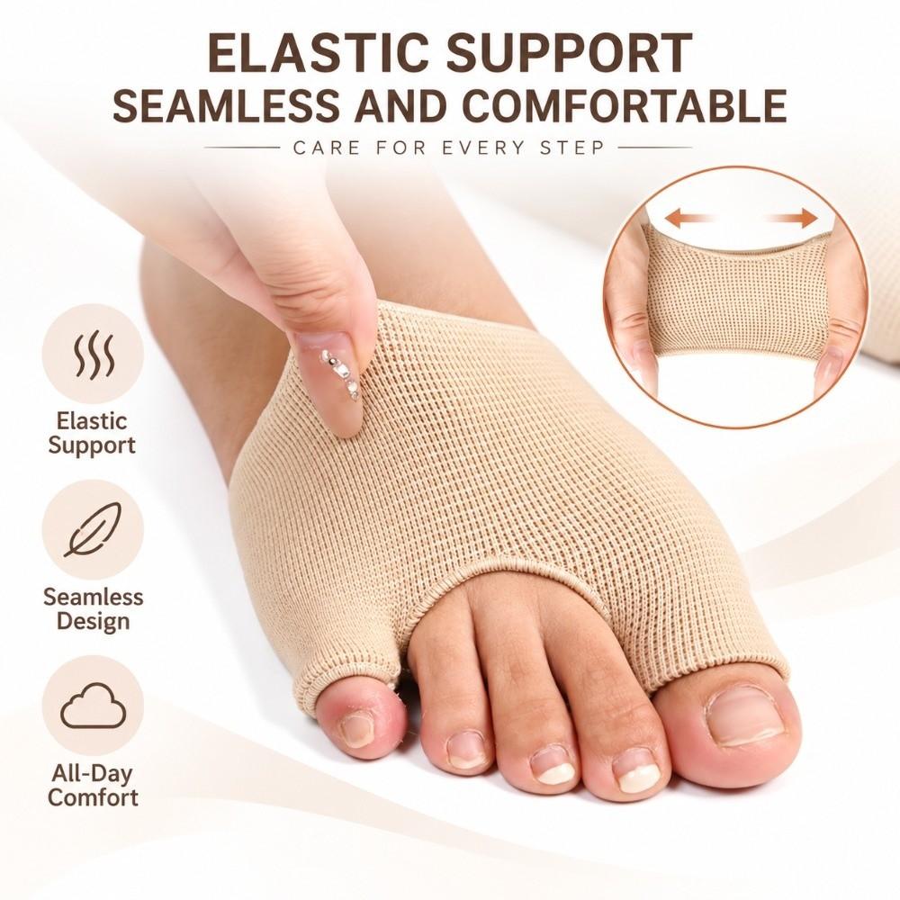 U-Shaped Bunion Protector Sleeve Thickened Forefoot Metatarsal Pad Big Toe Little Toe