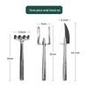 Pala da Giardino in Acciaio Inossidabile per Terreno e Fiori, Versatile per Sabbia e Mare, Ideale per il Giardinaggio Domestico