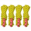 4pcs Multifunction Tent Rope 3.5mm Reflective Wind Rope Tent Accessories For Outdoor Camping Hiking