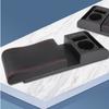With Cup Holder Car Armrest Box Extender Multi-Functional Storage Box Car Armrest Extender Elbow Support Heightening
